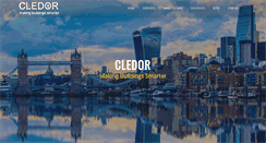 Desktop Screenshot of cledor.co.uk